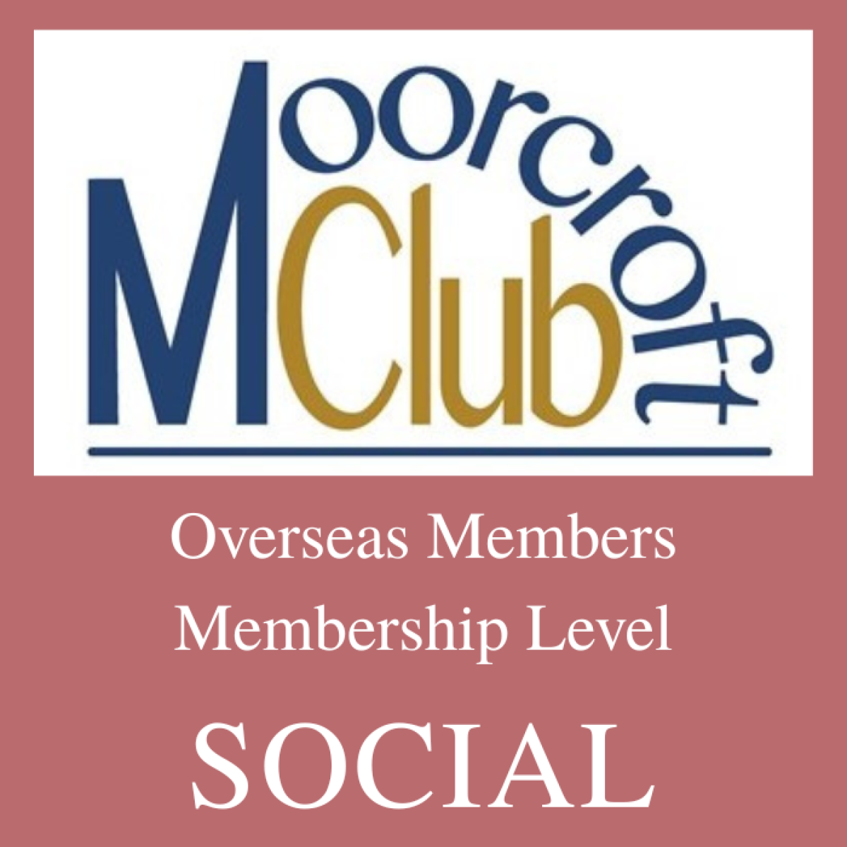 Social Membership (Overseas Members) Social Membership (Overseas Members)