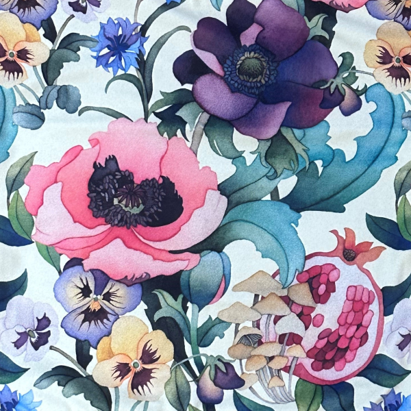 Heritage Botanica (Ivory) Cushion Cover - Cushion Cover 