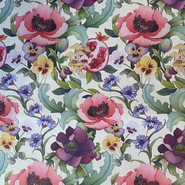 Heritage Botanica (Ivory) Gift Wrap - Gift Wrap