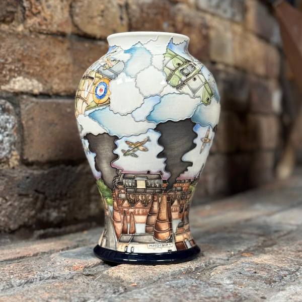 Over the Skies of Stoke - Vase