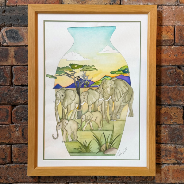 Lot 1 – Elewana - 25.09.26  - Watercolour