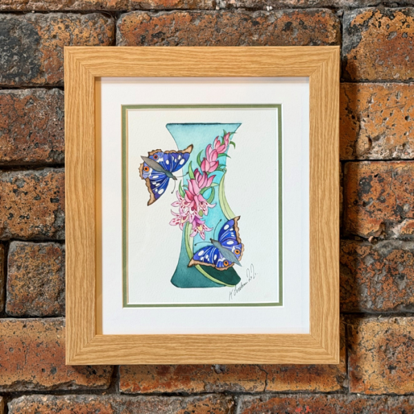 Lot 10 - Peacock Butterfly - 25.09.26 - Watercolour