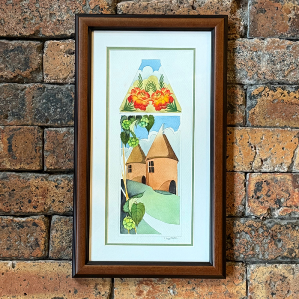Lot 15 - Oast Houses - 25.09.26 - Watercolour