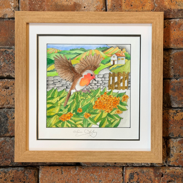 Lot 5 - Robins Arrival - 25.09.26 - Watercolour