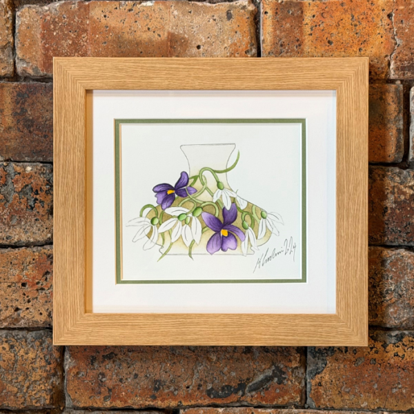 Lot 6 - Snow Violet - 25.09.26 - Watercolour