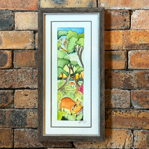 Lot 8 - Hockeridge and Pancake Woods - 25.09.26 - Watercolour