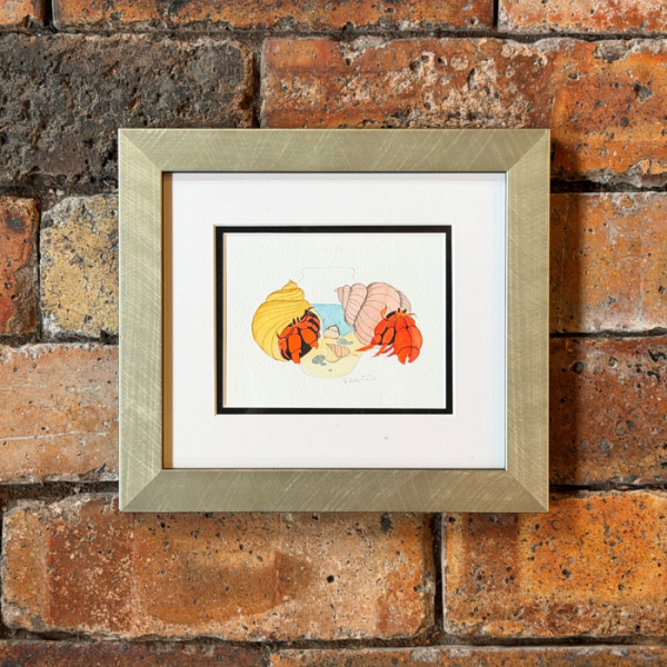 Lot 32 - Hermit Crab - 26.09.26 - Watercolour