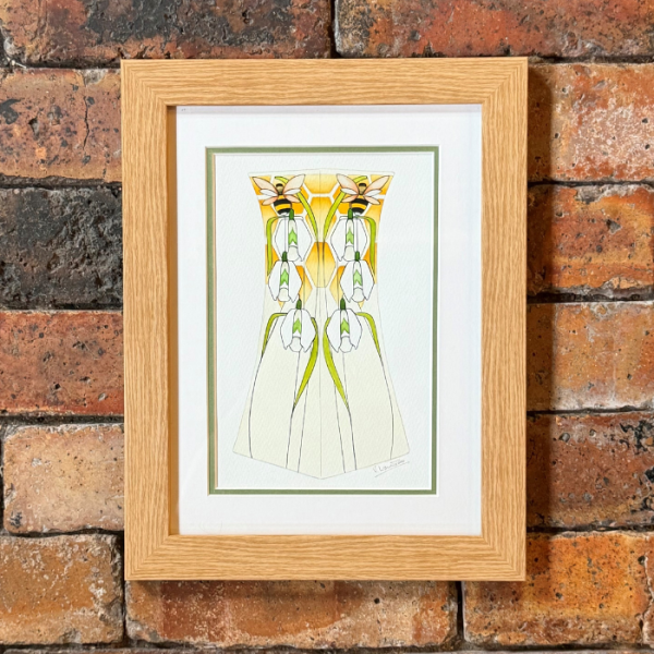 Lot 37 - Scented Snowdrops - 26.09.26 - Watercolour
