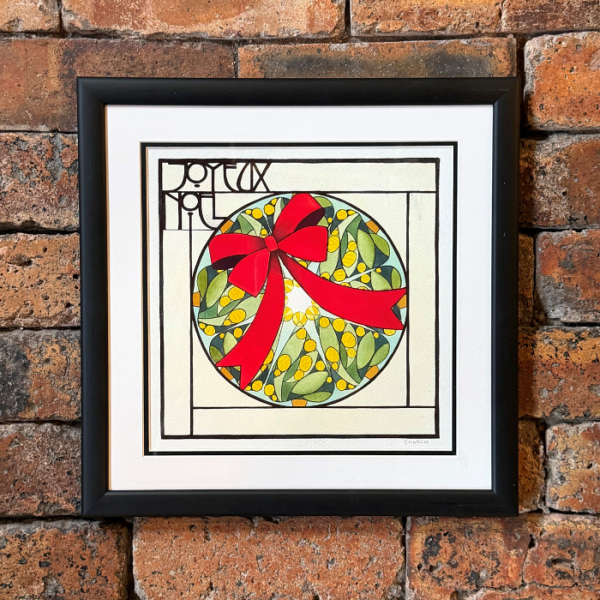 Lot 26 - Joyeux Noel - 26.09.26 - Watercolour
