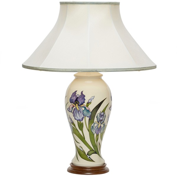 Bearded Iris - Lamp and Shade