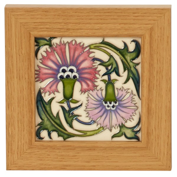 De Morgan Carnation - Plaque