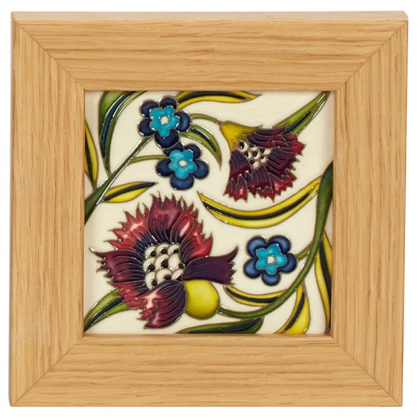 De Morgan Forget-me-Not - Plaque