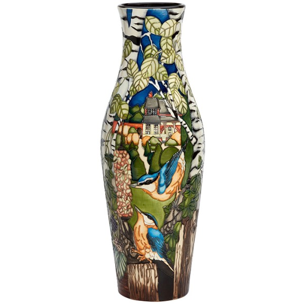A Jar of Nuthatches - Vase
