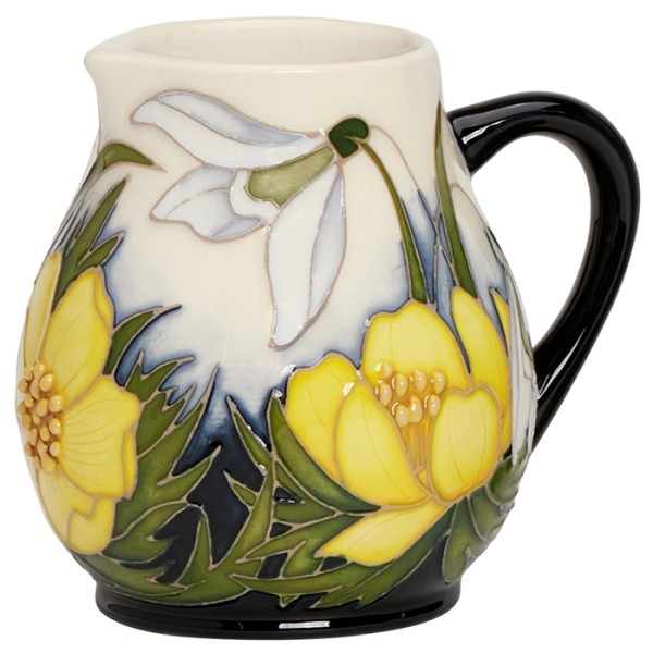 snowdrop and winter aconite - Jug