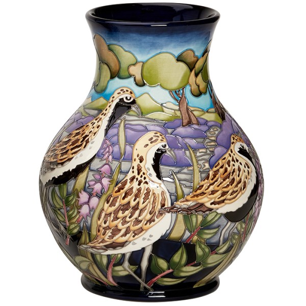Golden Plovers - Vase