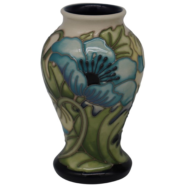 Turquoise Poppy - Trial - Vase