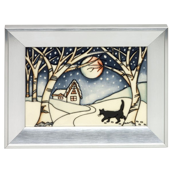 Mr Coal the Christmas Cat - Plaque