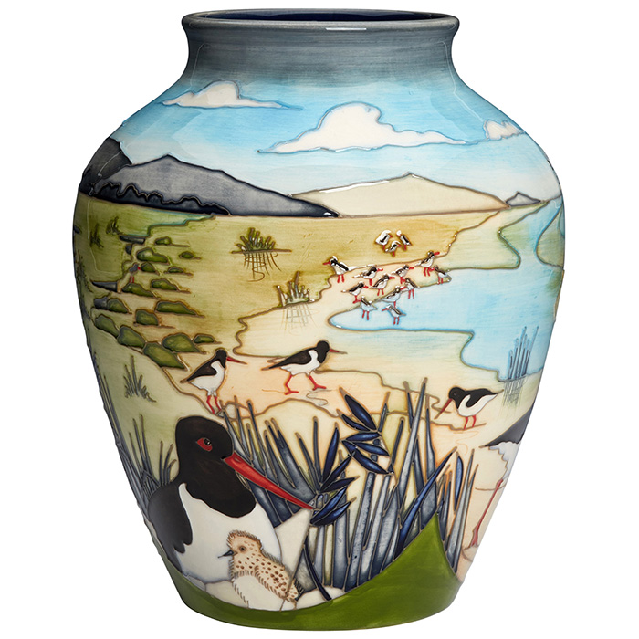 Oystercatchers - Vase