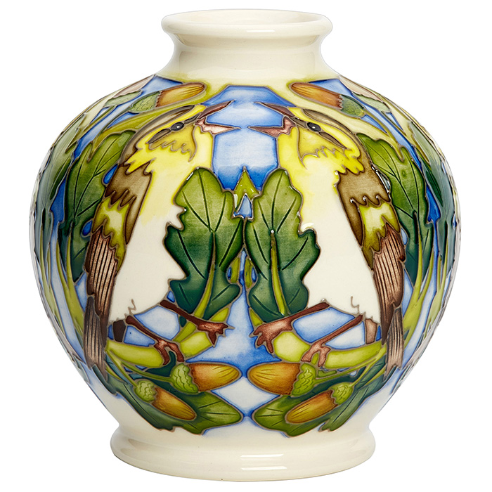 Wood Warbler - Vase + Watercolour